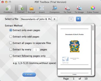 Extract PDF Pages