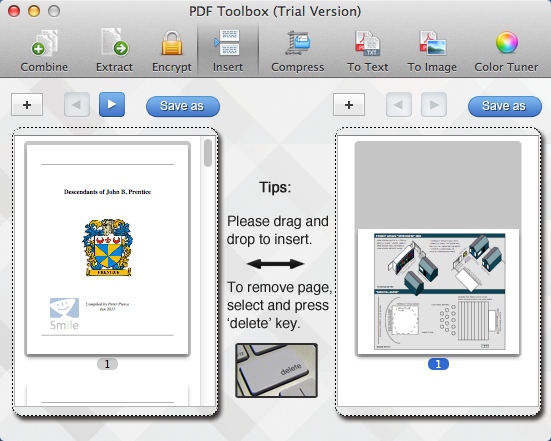 PDF Toolbox 2.0 : Insert PDF Pages