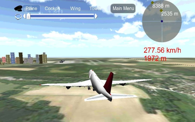 Flight Simulator Boeing 747 - Hawaii Missions 1.0 : Game Window
