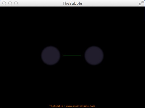 TheBubble 1.0 : Main window