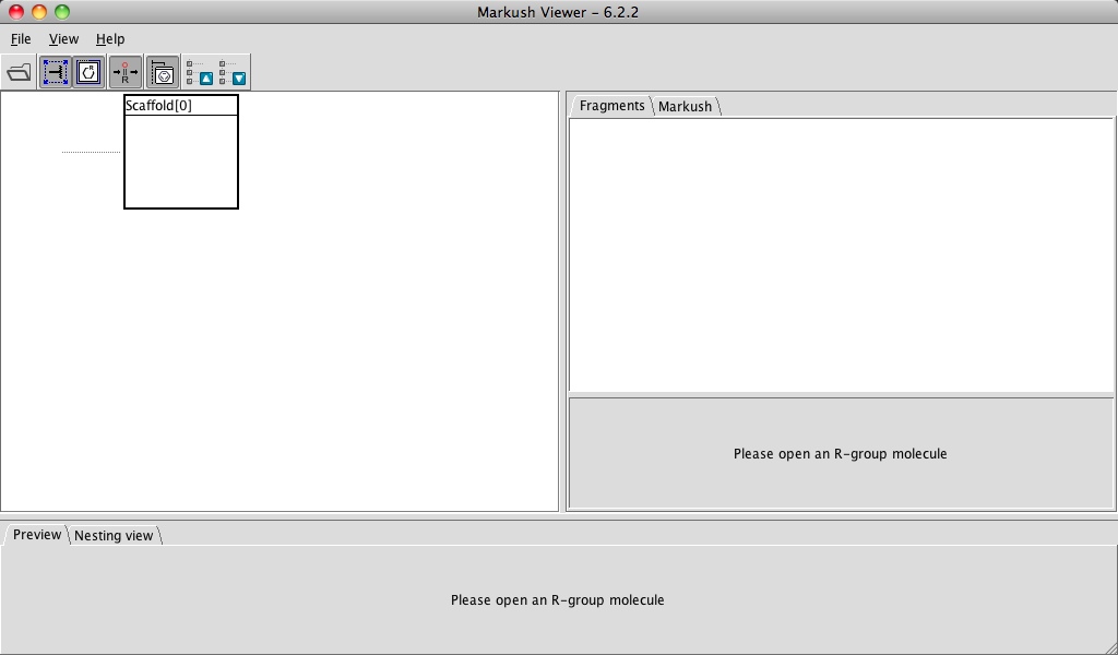 MarkushViewer 6.2 : Main window