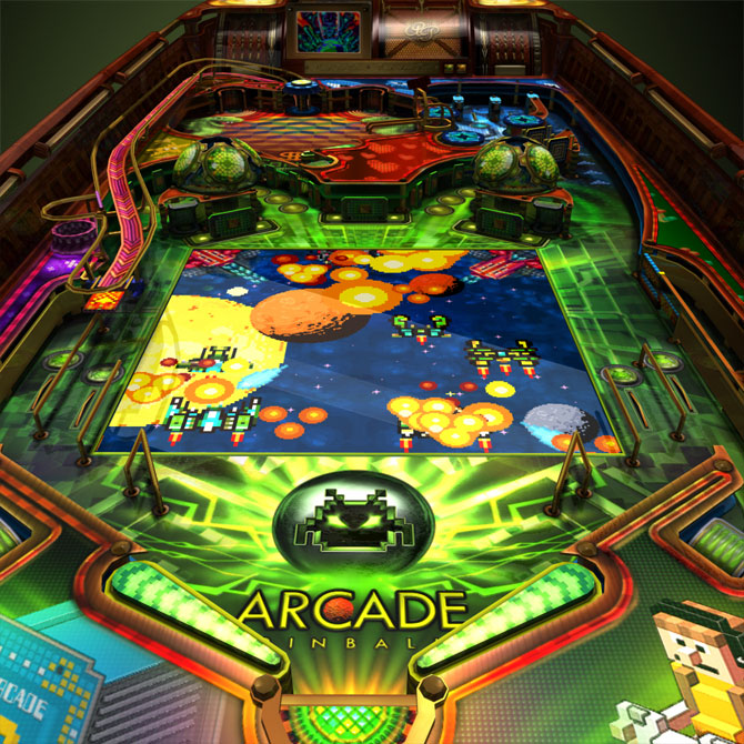Arcade Pinball 1.4 : Main window