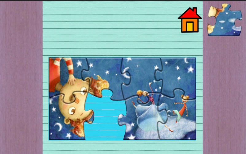 Kids Jigsaw Puzzles HD 1.0 : Main window