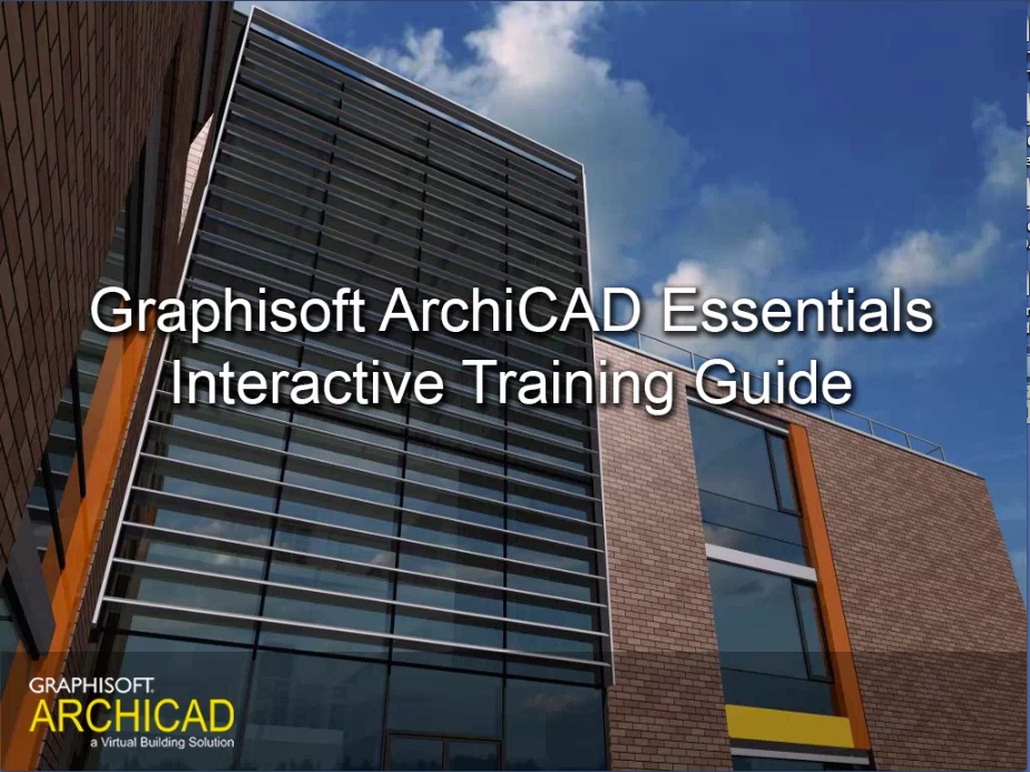Training Guide - ArchiCAD Essentials 1.0 : Main Window