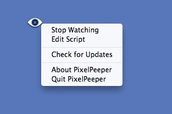 PixelPeeper 1.0 : Main window
