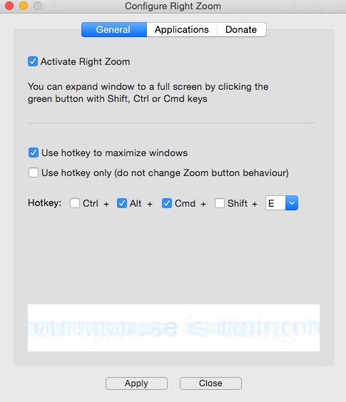 Right Zoom 2.1 : Enabled Zoom Option