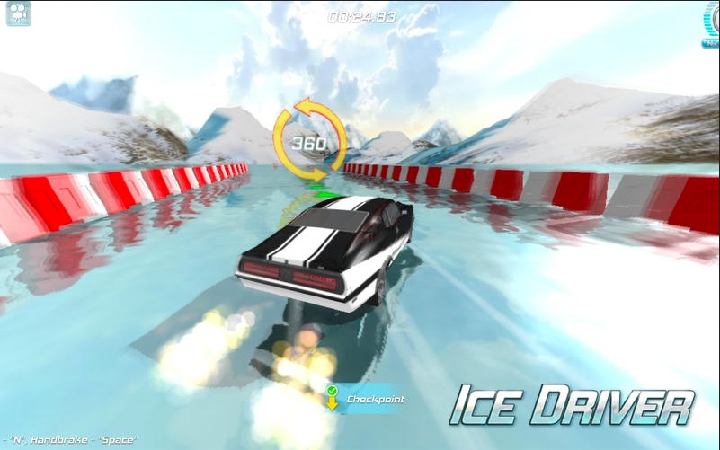 Ice Driver 1.0 : Game Window