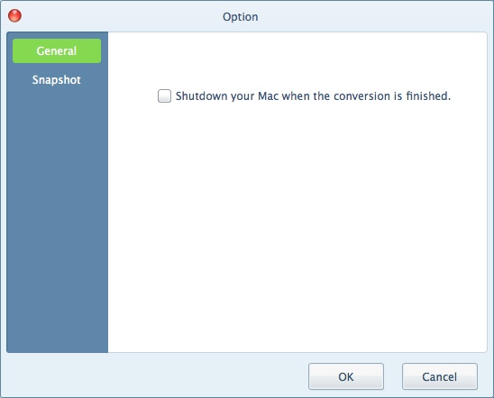 Jihosoft HD Video Converter for Mac 5.0 : Program Preferences