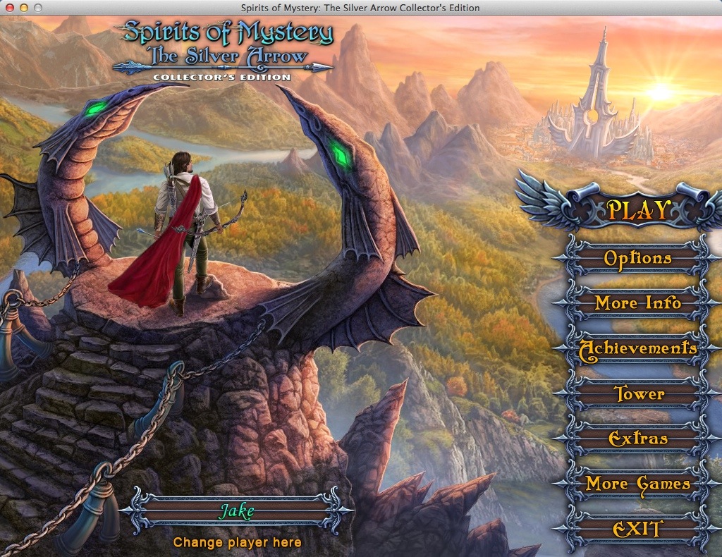 Spirits of Mystery: The Silver Arrow Collector's Edition 2.0 : Main Menu