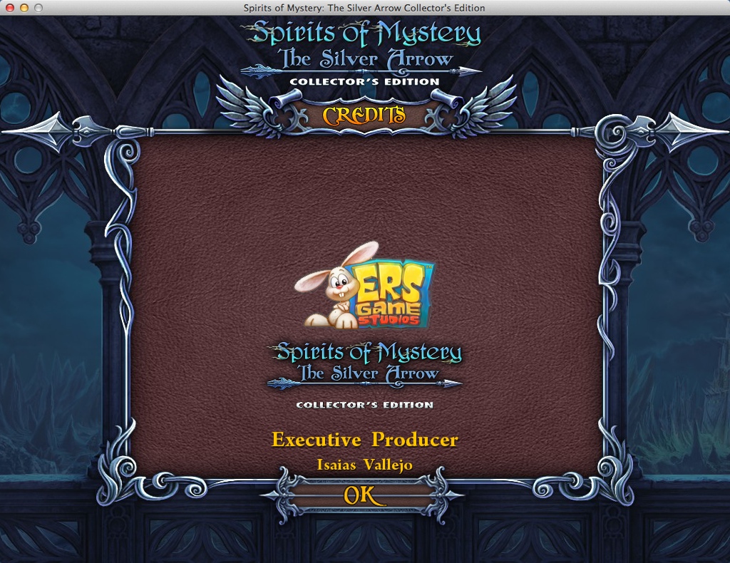 Spirits of Mystery: The Silver Arrow Collector's Edition 2.0 : Credits Window