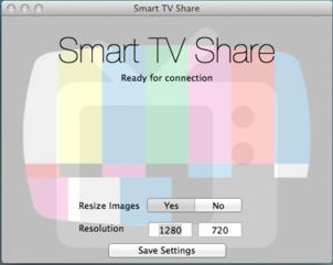 Smart TV Share 1.0 : Main window