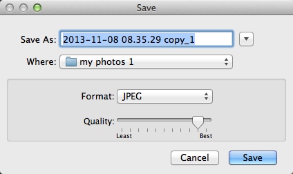 ArcSoft Photo+ 3.0 : Exporting Image