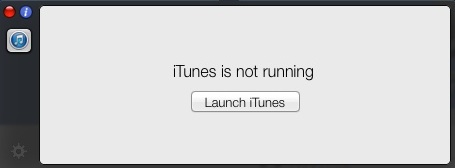 MusicBuddy 1.2 : Launch iTunes Window