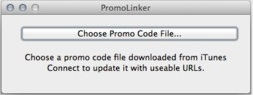 PromoLinker 1.0 : Main Window