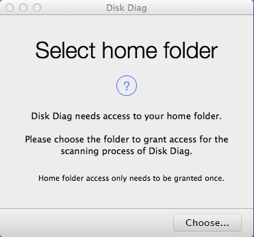 Disk Diag 1.2 : Main window