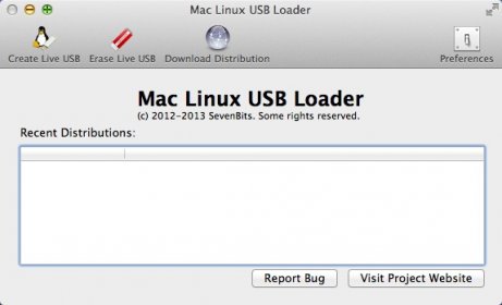 mac linux usb loader no bootable medium