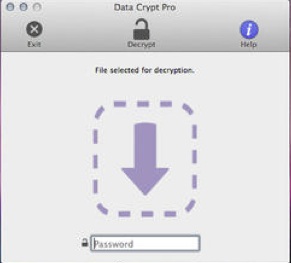 DataCrypt Pro Final 1.0 : Main window