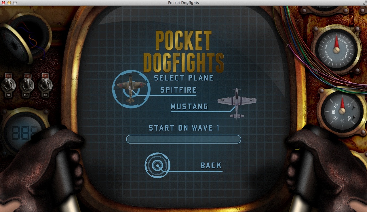 Pocket Dogfights 1.1 : Selecting Plane Model