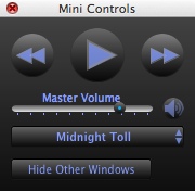SonicMood 5.2 : Mini Controls Window