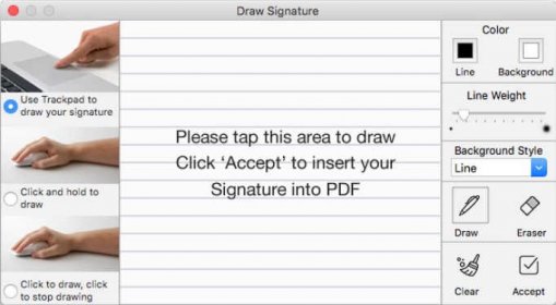 Draw Signature