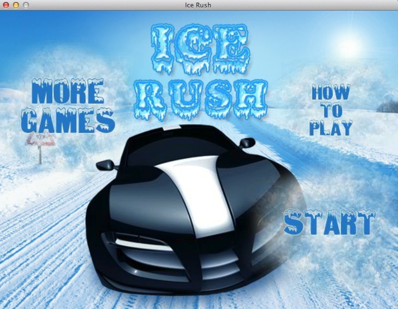 Ice Rush 1.0 : Main Menu