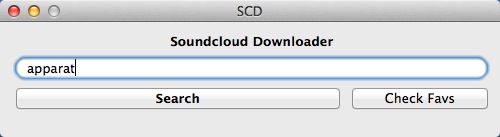 SoundCloud Downloader 2.5 : Searching Artist Songs
