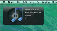 Music Play For iTunes 1.1 : Main window