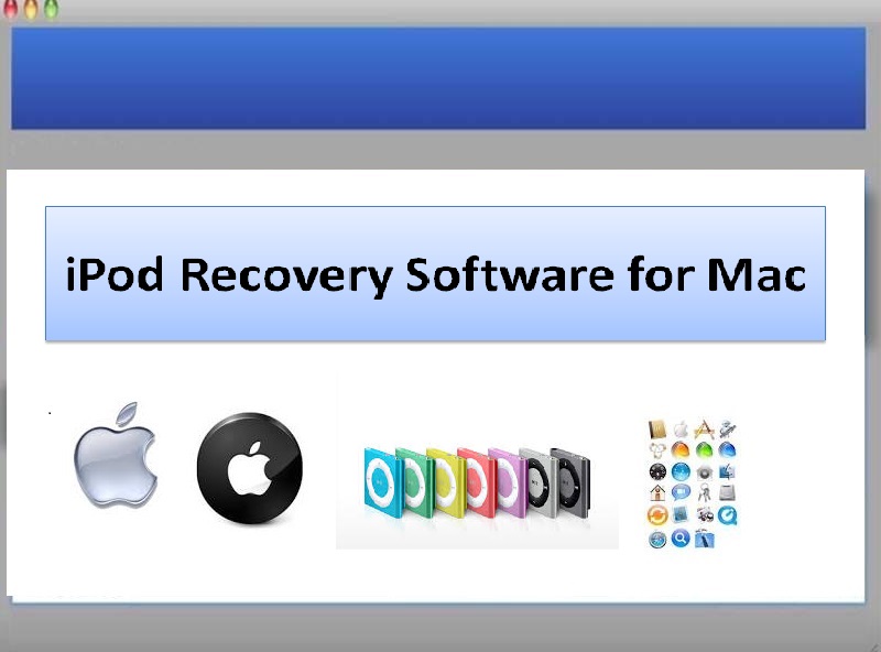 iPod Recovery Software for Mac 1.0 : Main Window