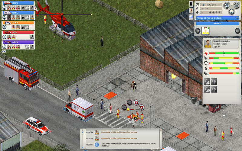 Rescue Simulator 2014 1.0 : Main window