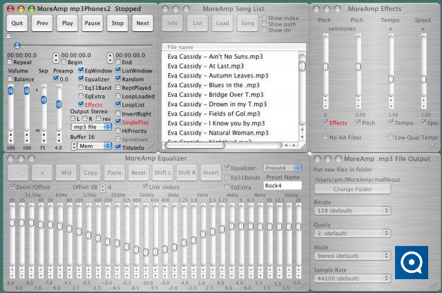 MoreAmp 0.1 : MoreAmpN-0.1.18 Mac native (carbon)