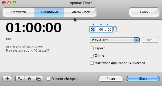 Apimac Timer 7.0 : Countdown Window