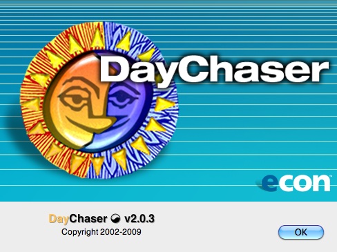 DayChaser 2.0 : About Window