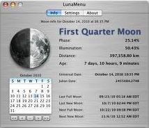 LunaMenu 1.2 : Moon info