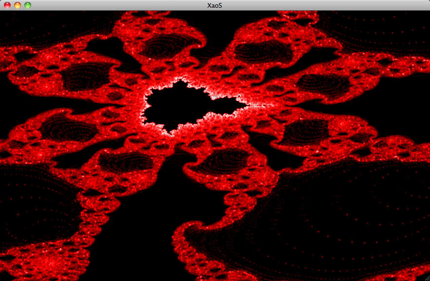 XaoS 3.5 : Filter added to fractal