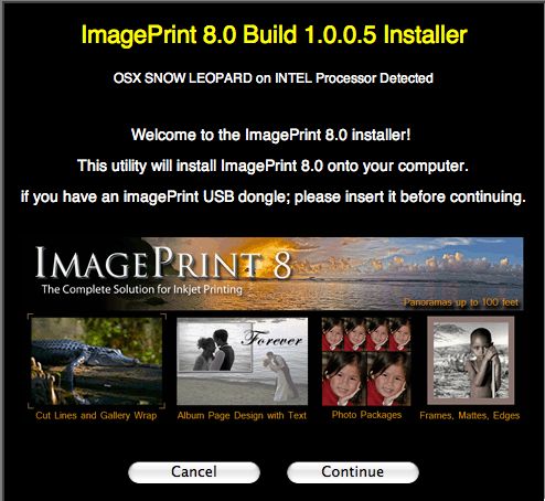 ImagePrint 8.0 : Main window