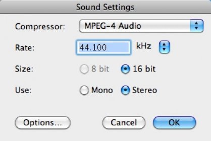 Configuring Audio Settings