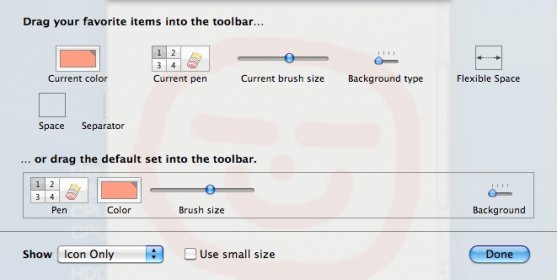 Customize Toolbar