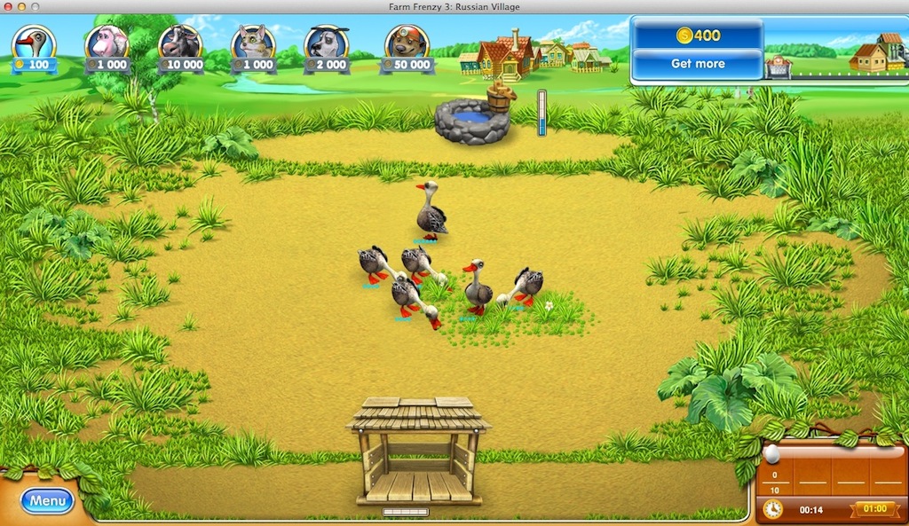 Farm Frenzy 3: Russian Village 1.0 : Gameplay Window