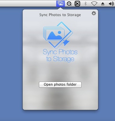 Sync Photos to Storage 1.2 : Main window