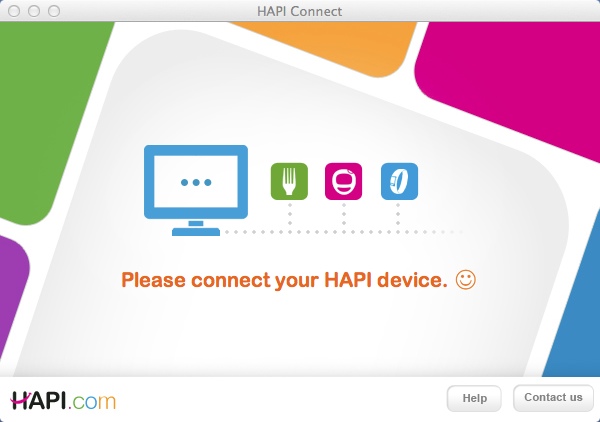 HAPI Connect 1.4 : Main window