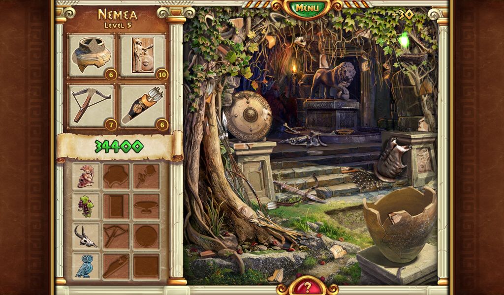 The Path of Hercules 1.0 : Hidden object level