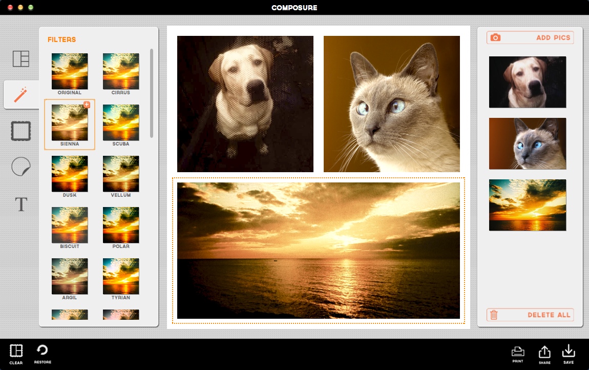 Composure 1.2 : Adding Visual Effect To Collage