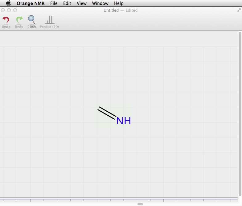 Orange NMR 1.0 : Main window
