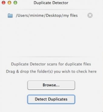 Selecting Folder For Scan