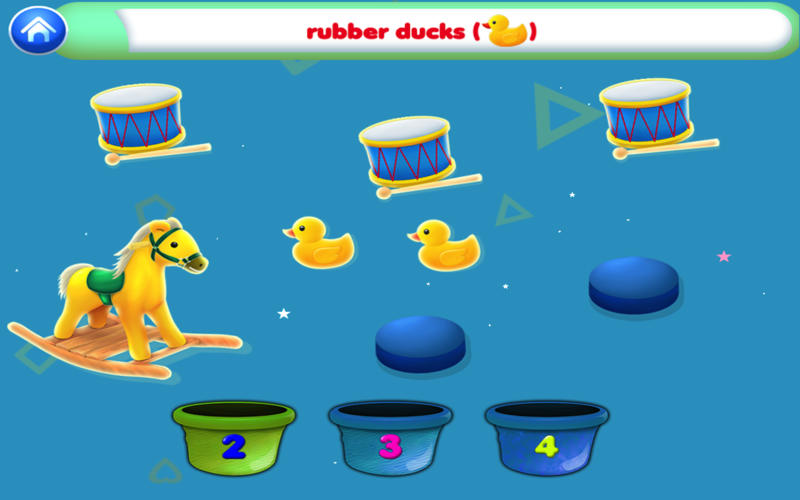 Toddler Trainer - Counting Toys Pro 1.0 : Main window