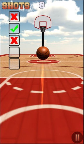 Arcade Basketball 1.0 : Main window