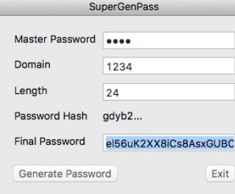 Generating Long Password