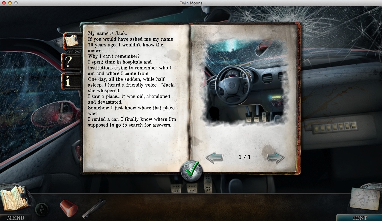 Twin Moons 1.0 : Checking Journal Entries
