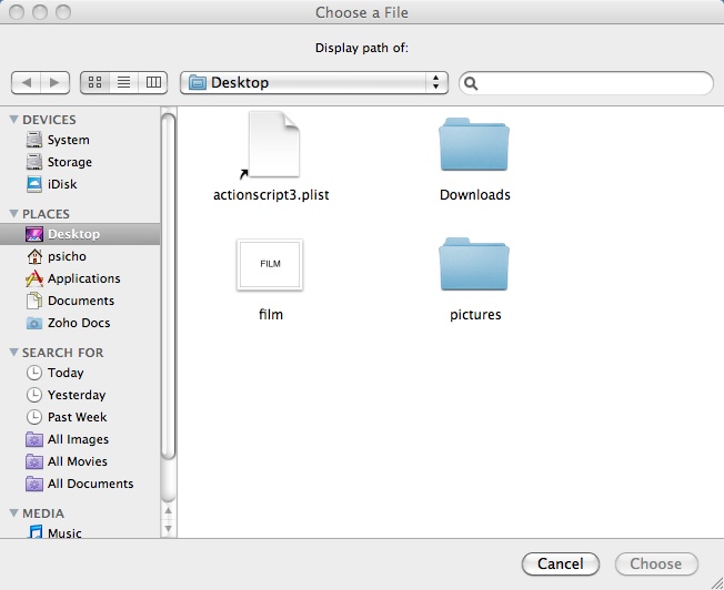 plistcheck 1.0 : File Browsing Window