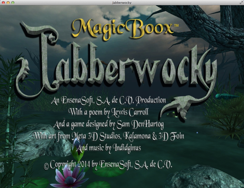 Jabberwocky 1.0 : Main Menu